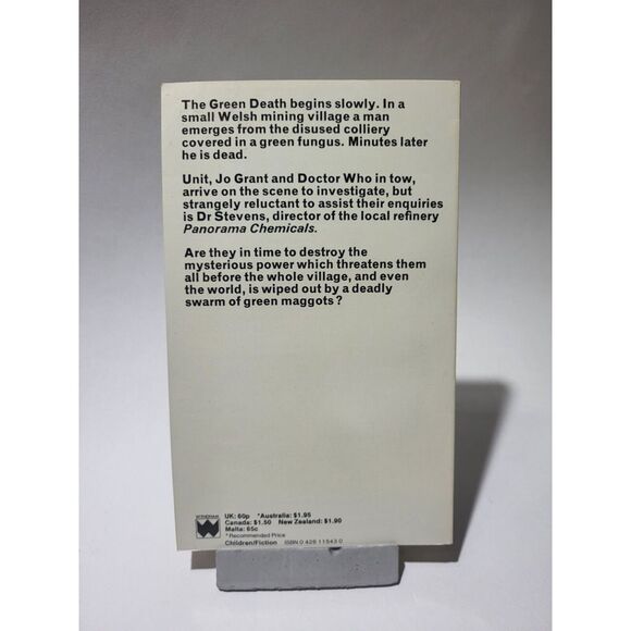 Doctor Who and the Green Death (The Doctor Who Library, 29) By M - Picture 2 of 2